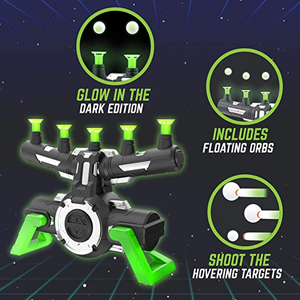 تفنگ اسباب بازی تمرین تیراندازی به توپ های معلق shooting games glow in dark series -اسباب بازی